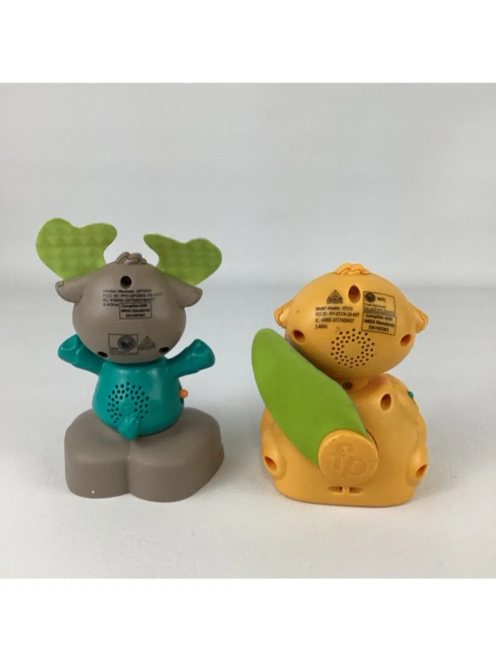 Fisher Price Linkimals Beaver Moose Interactive Musical Lights Learning Toy Lot